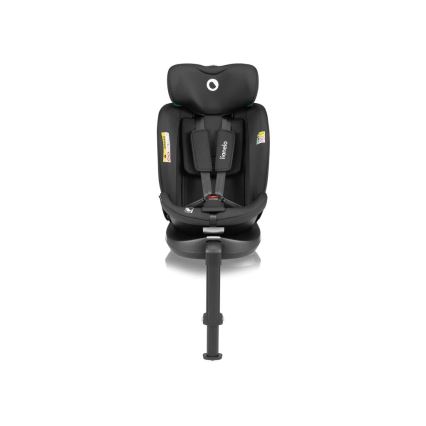 Lionelo - Autonistuin jalustalla swivel NAVY i-Koko 40-150 cm musta