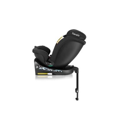 Lionelo - Autonistuin jalustalla swivel NAVY i-Koko 40-150 cm musta
