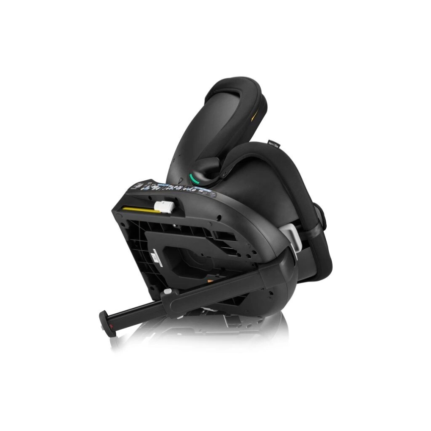 Lionelo - Autonistuin jalustalla swivel NAVY i-Koko 40-150 cm musta