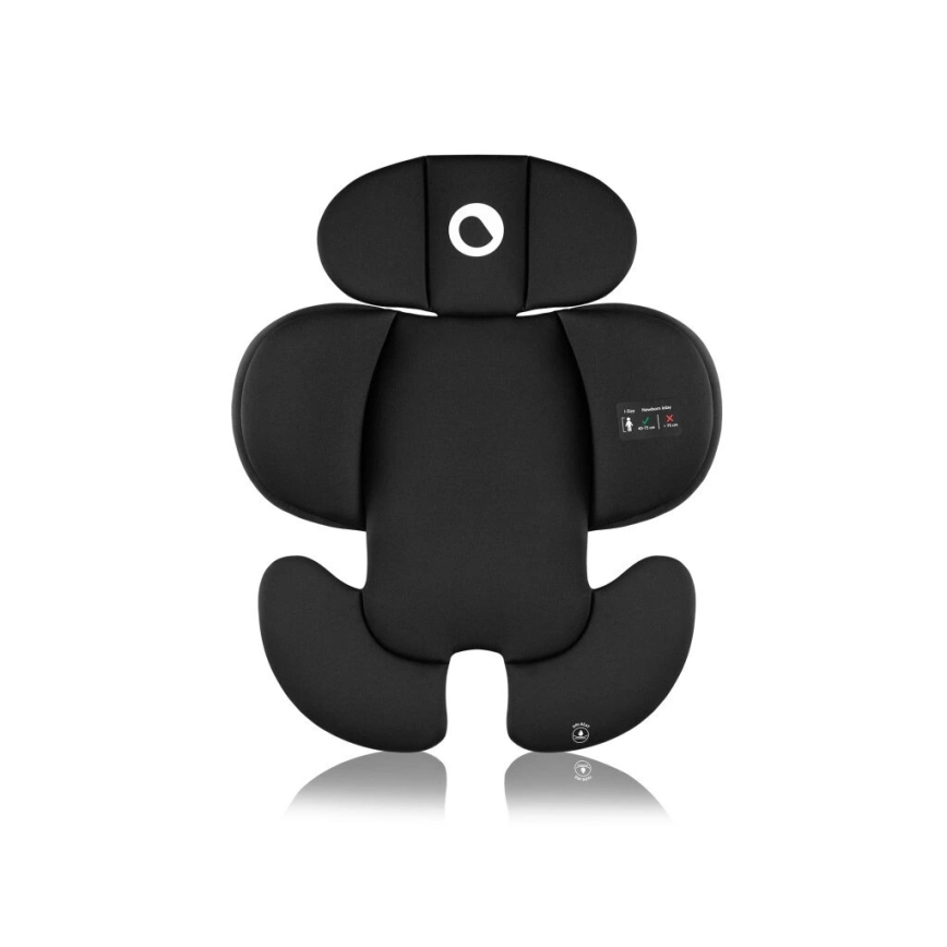 Lionelo - Autonistuin jalustalla swivel NAVY i-Koko 40-150 cm musta
