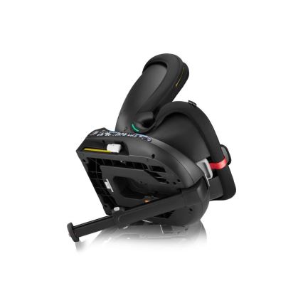 Lionelo - Autonistuin jalustalla swivel NAVY i-Koko 40-150 cm musta/punainen