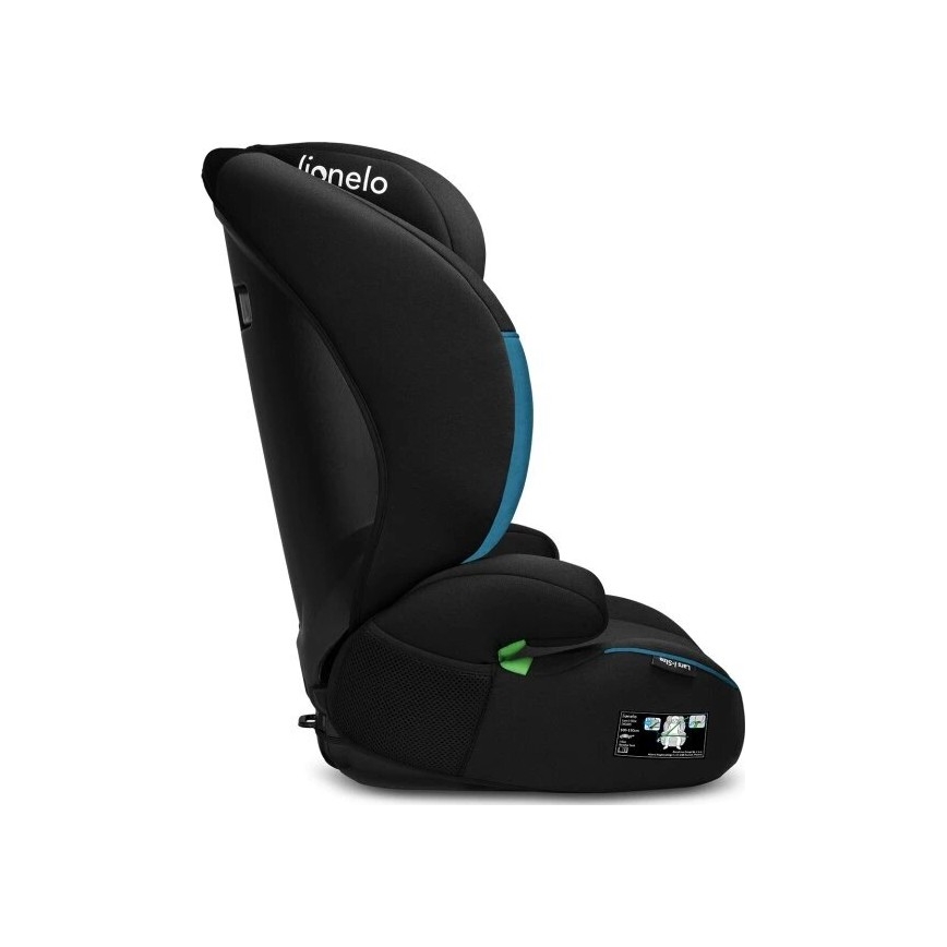 Lionelo - Autonistuin LARS i-Koko 100-150 cm musta/sininen