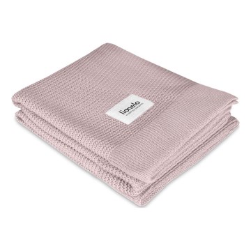 Lionelo - bambupeitto 75x100 cm pinkki