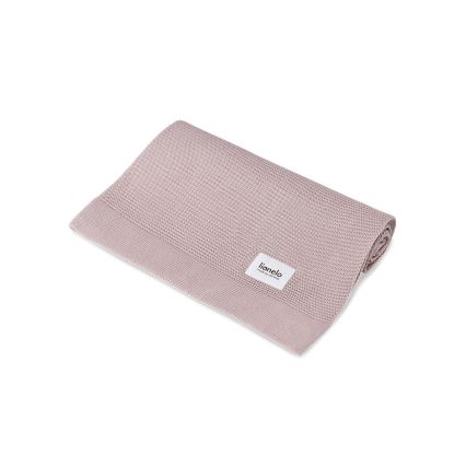 Lionelo - bambupeitto 75x100 cm pinkki