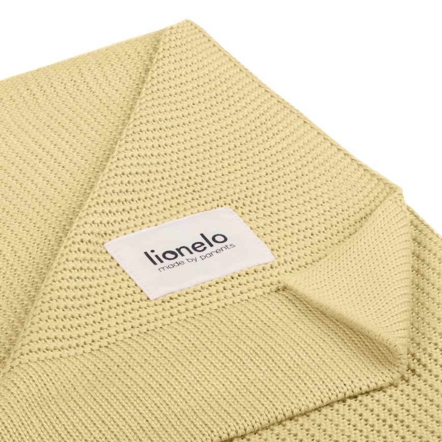 Lionelo - Bambupeitto 75x100 cm Sitruunankeltainen