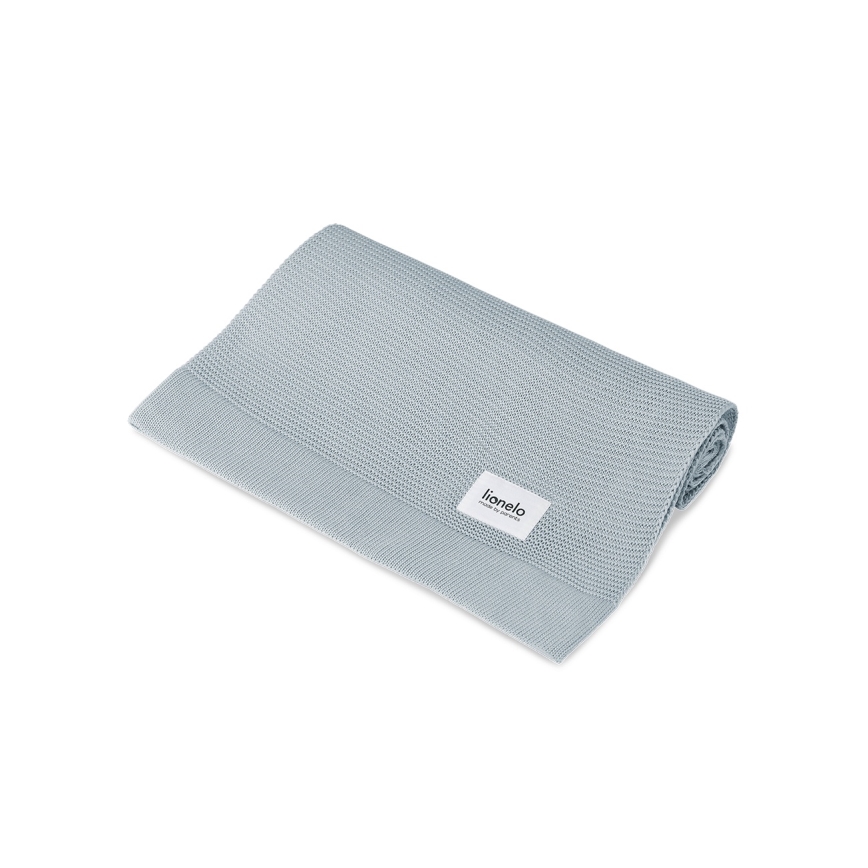 Lionelo - Bambupeitto BAMBOO BLANKET 75x100 cm Harmaa