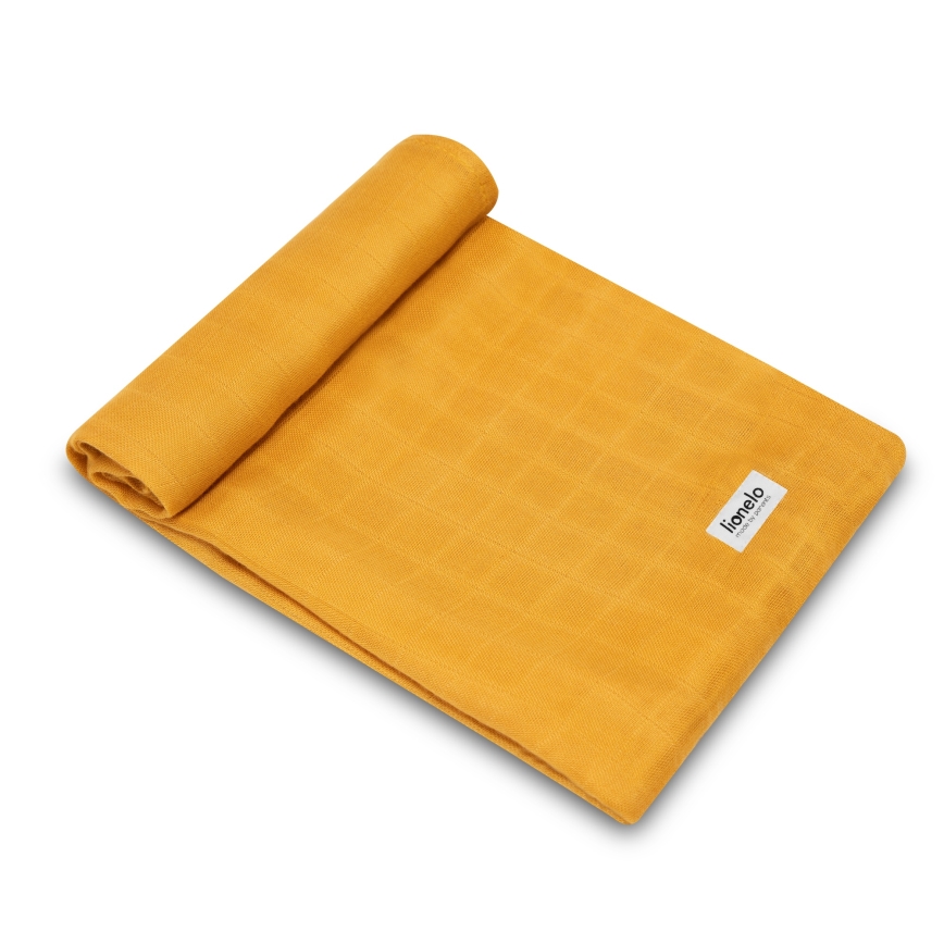 Lionelo - Bambusetti 3 kpl bambuliinoja 70x70 cm Dino