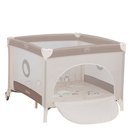 Lionelo - BONNIE-leikkiaita beige hiekka