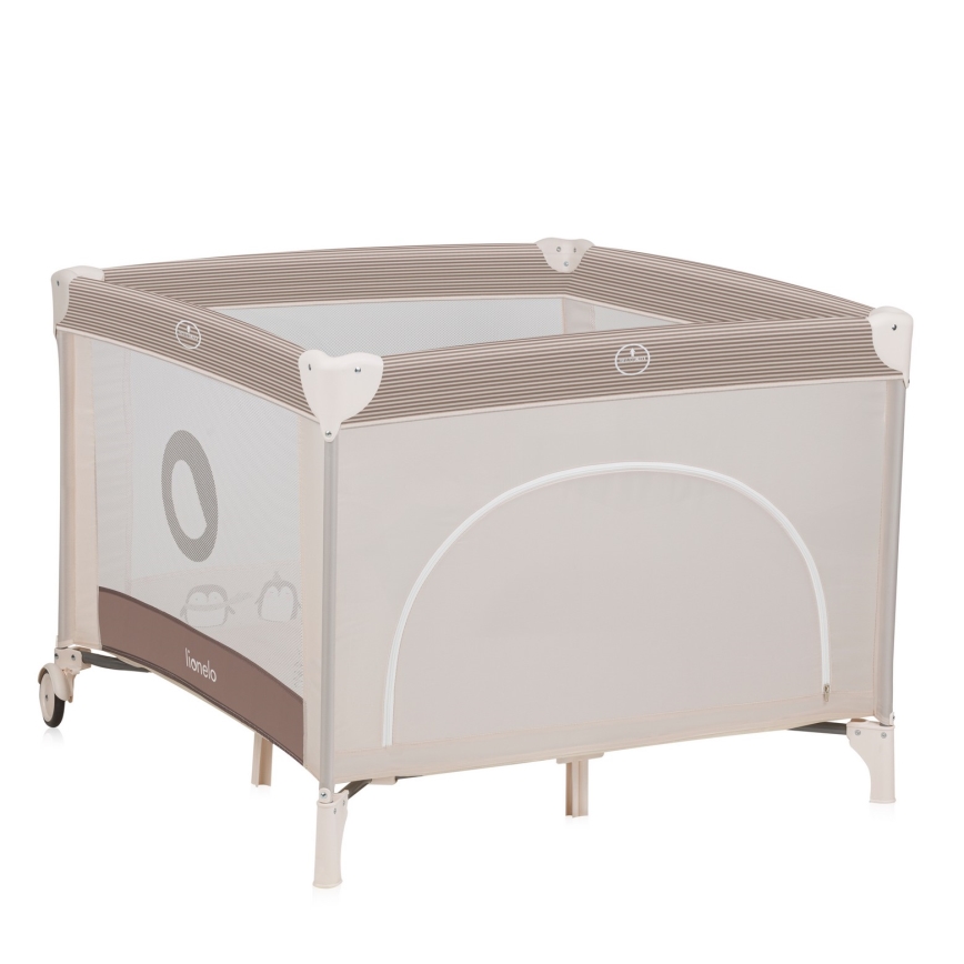 Lionelo - BONNIE-leikkiaita beige hiekka