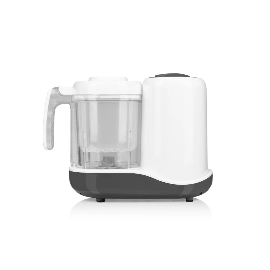 Lionelo - höyrykeitin 5in1 BABYMENU 110W/230V valkoinen/harmaa