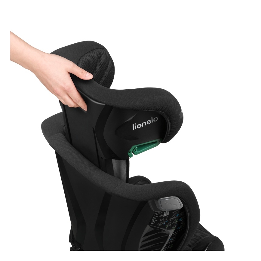 Lionelo - IGO i-Size turvaistuin 100-150 cm Black Carbon