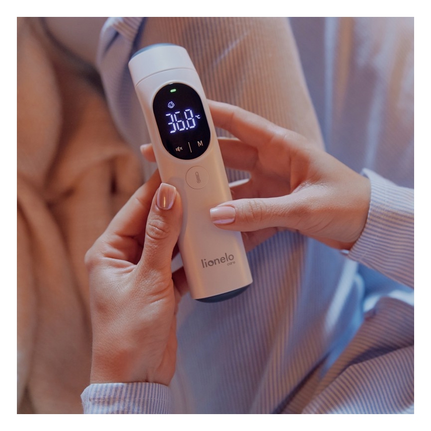 Lionelo - infrapunalämpömittari FEVERSCAN 2xAAA