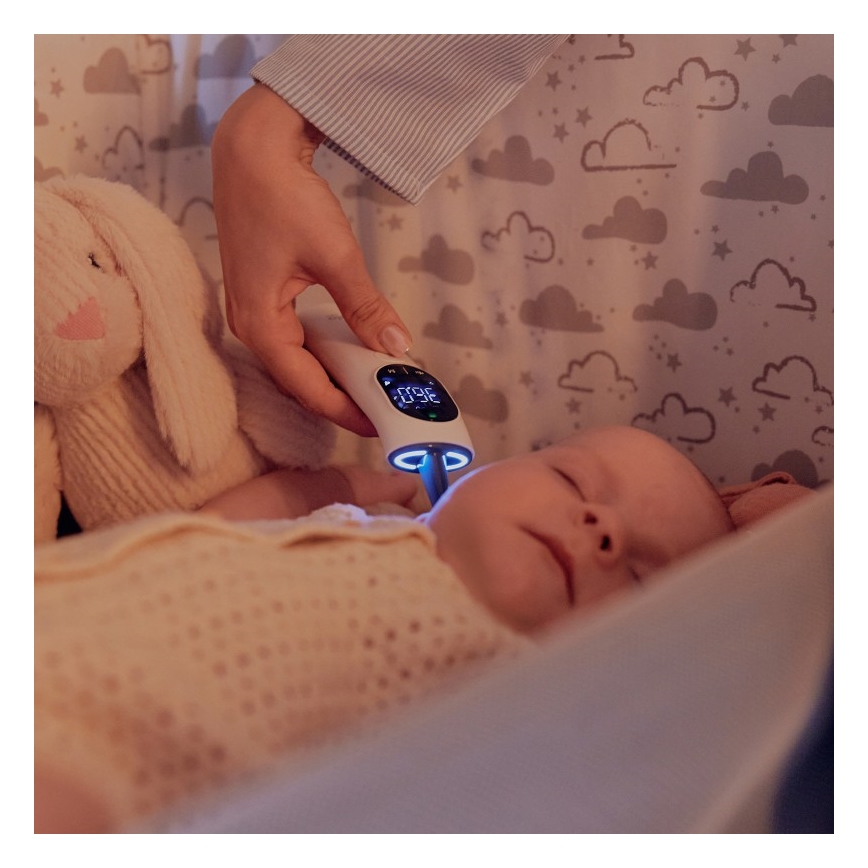 Lionelo - infrapunalämpömittari FEVERSCAN 2xAAA