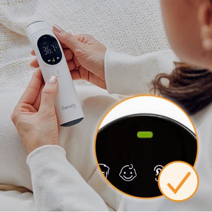Lionelo - infrapunalämpömittari FEVERSCAN 2xAAA