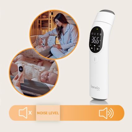 Lionelo - infrapunalämpömittari FEVERSCAN 2xAAA