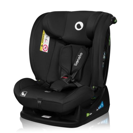 Lionelo - IZZY i-Size turvaistuin 40-150 cm Musta Carbon