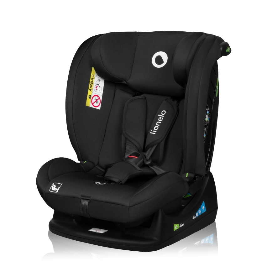 Lionelo - IZZY i-Size turvaistuin 40-150 cm Musta Carbon