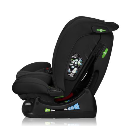 Lionelo - IZZY i-Size turvaistuin 40-150 cm Musta Carbon