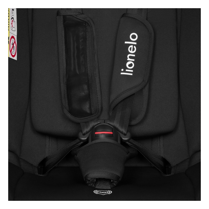 Lionelo - IZZY i-Size turvaistuin 40-150 cm Musta Carbon