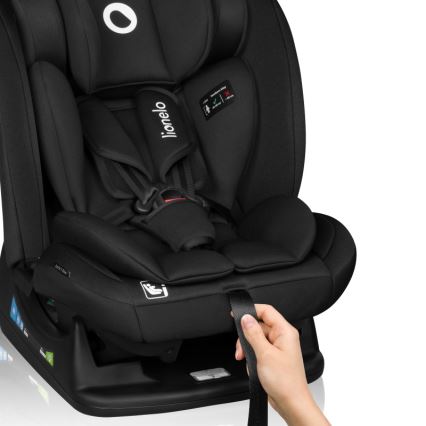 Lionelo - IZZY i-Size turvaistuin 40-150 cm Musta Carbon