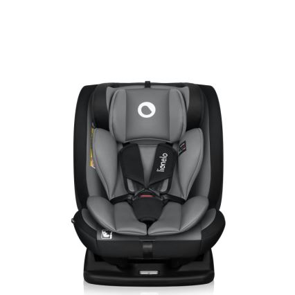 Lionelo - IZZY i-Size turvaistuin 40-150 cm musta/harmaa