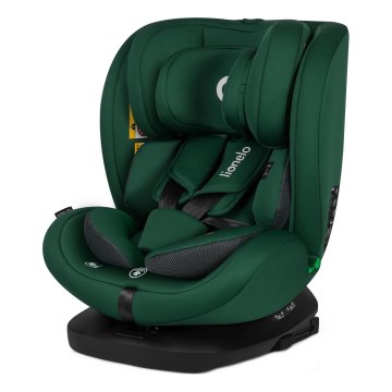 Lionelo - Jalustallinen kääntyvä turvaistuin BASTIAAN i-Size 40-150 cm Green Forest
