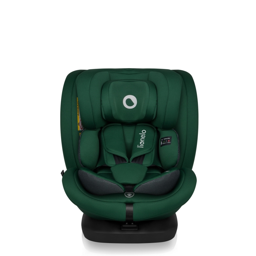 Lionelo - Jalustallinen kääntyvä turvaistuin BASTIAAN i-Size 40-150 cm Green Forest