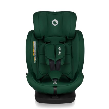 Lionelo - Jalustallinen kääntyvä turvaistuin BASTIAAN i-Size 40-150 cm Green Forest