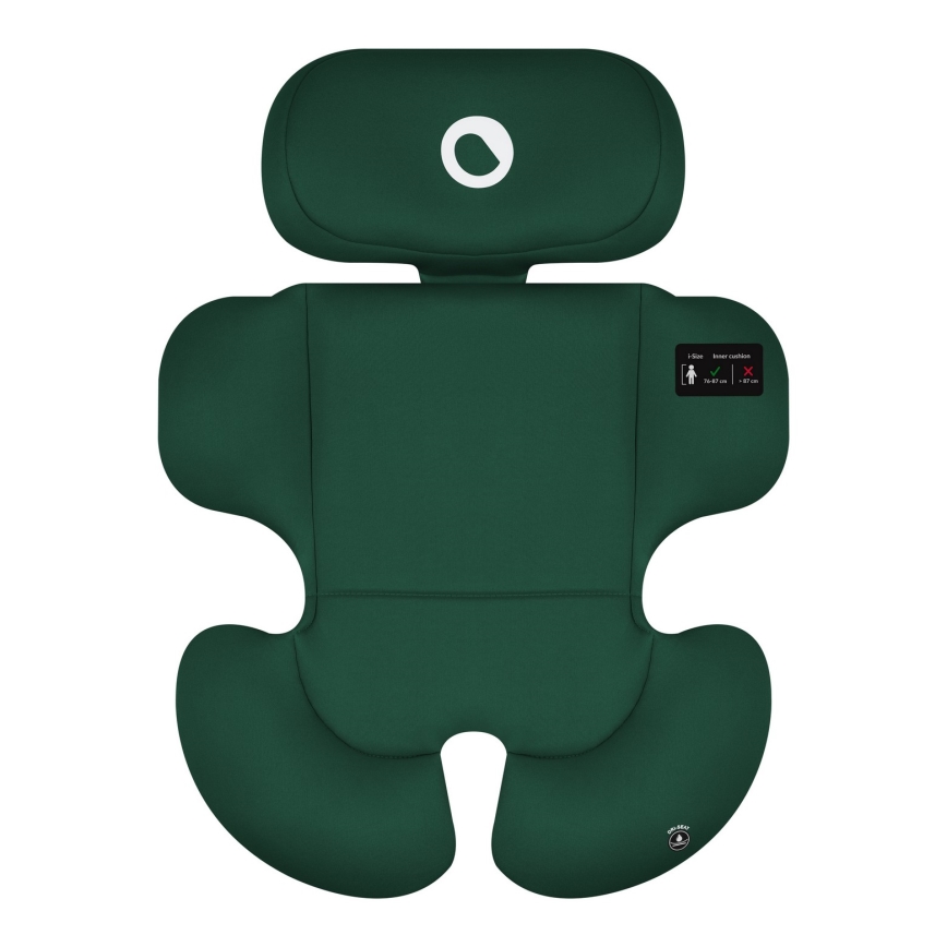 Lionelo - Jalustallinen kääntyvä turvaistuin BASTIAAN i-Size 40-150 cm Green Forest