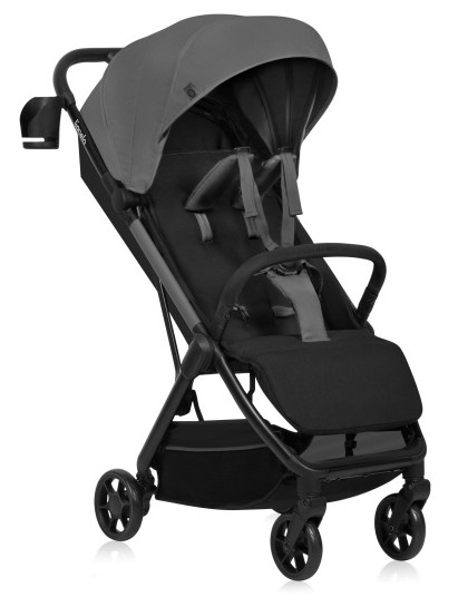 Lionelo - JULIE AIR urheilukärryt Grey Stone