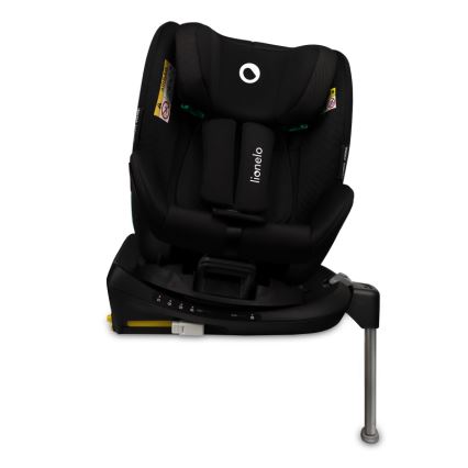 Lionelo - Jalustallinen, kääntyvä turvaistuin ANTOON PLUS i-Size 40-105 cm Musta Onyx