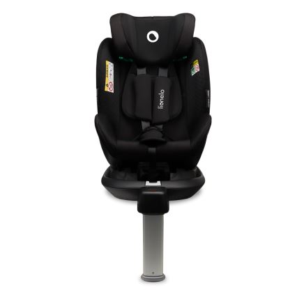 Lionelo - Jalustallinen, kääntyvä turvaistuin ANTOON PLUS i-Size 40-105 cm Musta Onyx