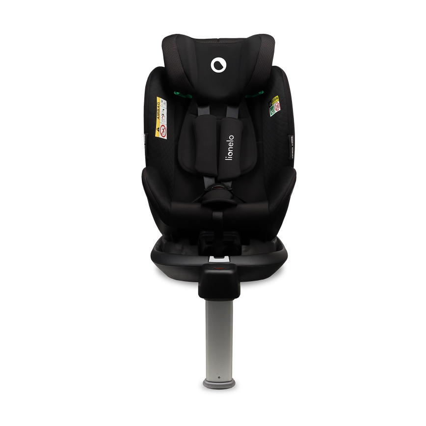 Lionelo - Jalustallinen, kääntyvä turvaistuin ANTOON PLUS i-Size 40-105 cm Musta Onyx