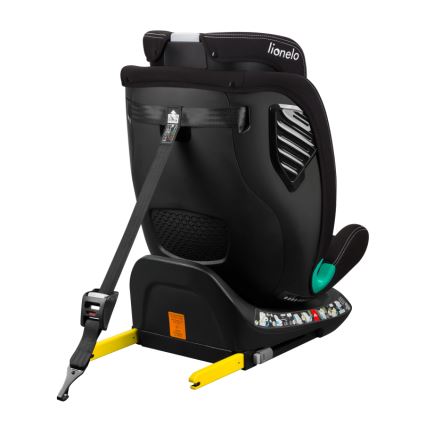 Lionelo - Kääntyvä turvaistuin jalustalla BASTIAAN ONE i-Size 40-150 cm Black Carbon