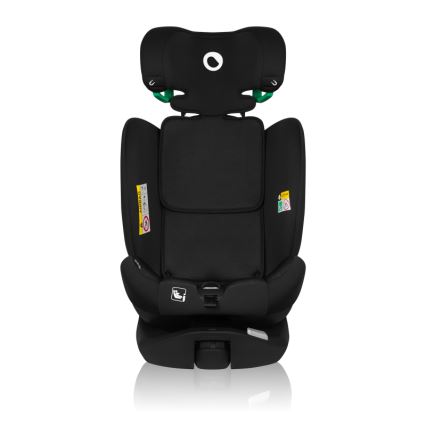 Lionelo - Pyörivä turvaistuin jalustalla BRAAM AIR i-Size 40-150 cm Black Carbon