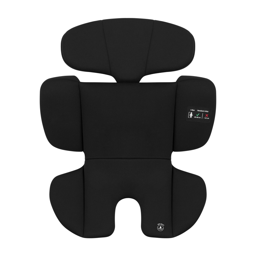 Lionelo - Pyörivä turvaistuin jalustalla BRAAM AIR i-Size 40-150 cm Black Carbon