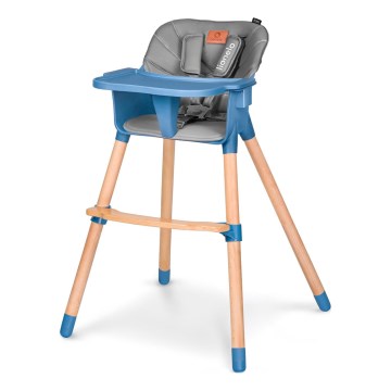 Lionelo - KOEN lasten 2-in-1 ruokatuoli Blue Sky