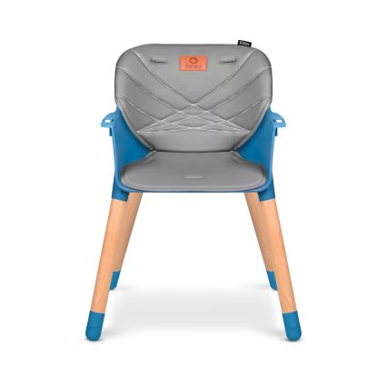 Lionelo - KOEN lasten 2-in-1 ruokatuoli Blue Sky