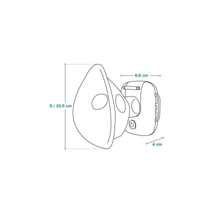 Lionelo - Ladattava lasten inhalaattorimaski NEBI AIR 5V