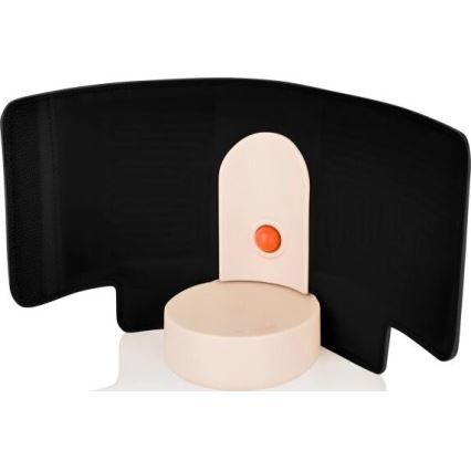 Lionelo - Ladattava pullonlämmitin THERMUP GO EVO 18W/5V musta/beige