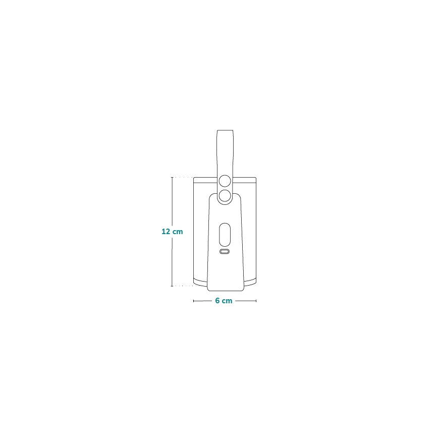 Lionelo - Ladattava pullonlämmitin THERMUP GO PLUS 10W/5V beige