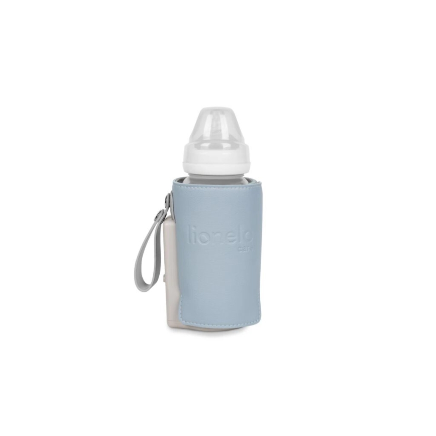 Lionelo - Ladattava pullonlämmitin THERMUP GO PLUS 10W/5V sininen/harmaa