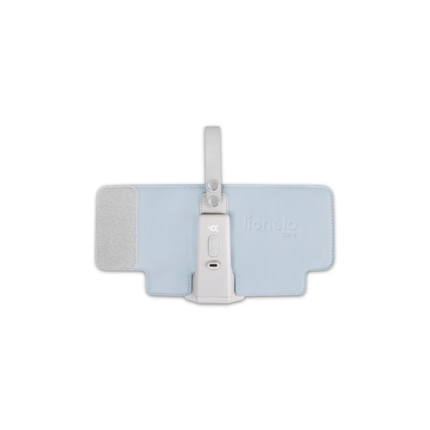 Lionelo - Ladattava pullonlämmitin THERMUP GO PLUS 10W/5V sininen/harmaa