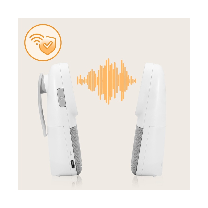 Lionelo - Langaton ladattava audiovauvamonitori BABYLINE 2.2 5V