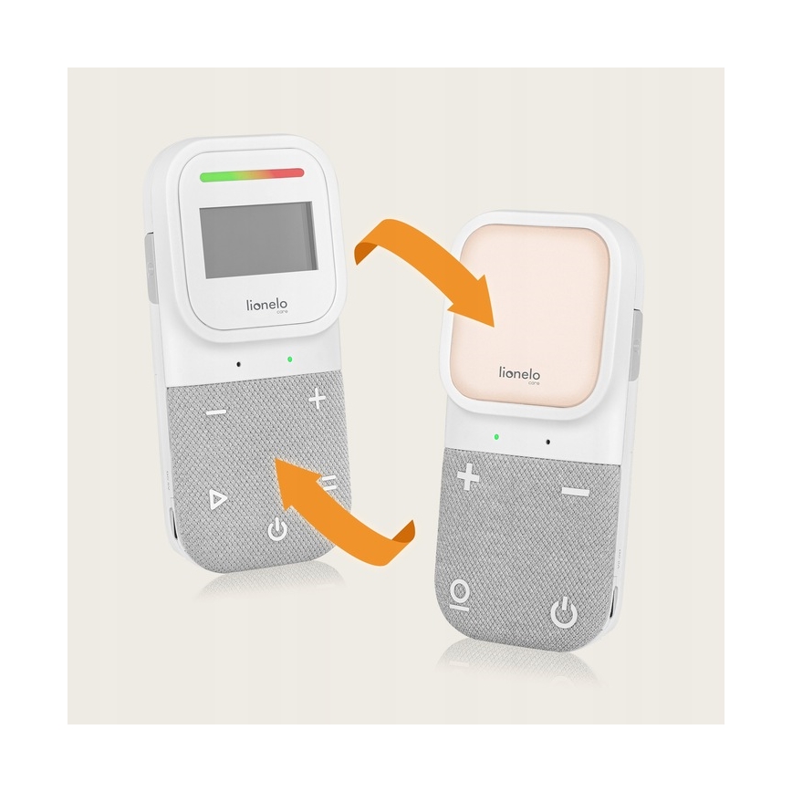 Lionelo - Langaton ladattava audiovauvamonitori BABYLINE 2.3 5V