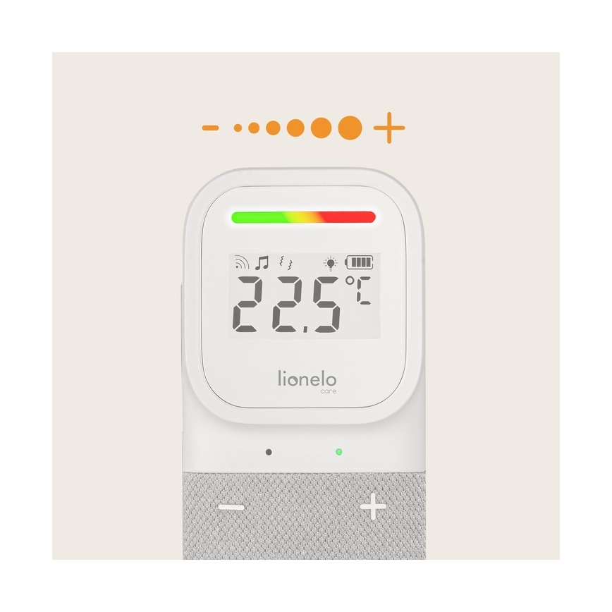 Lionelo - Langaton ladattava audiovauvamonitori BABYLINE 2.3 5V