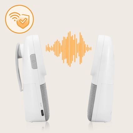 Lionelo - Langaton ladattava audiovauvamonitori BABYLINE 2.3 5V