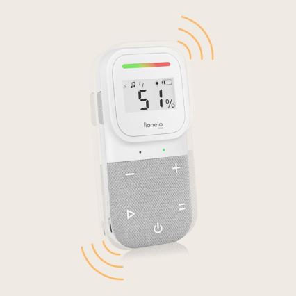 Lionelo - Langaton ladattava audiovauvamonitori BABYLINE 2.3 5V