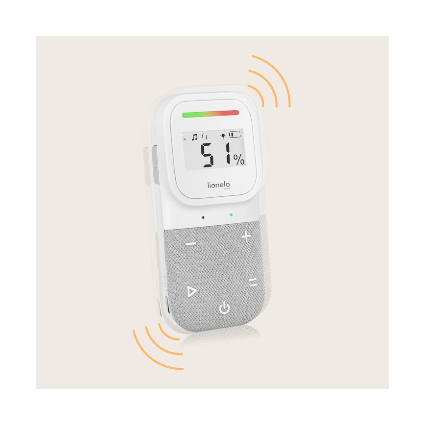Lionelo - Langaton ladattava audiovauvamonitori BABYLINE 2.3 5V