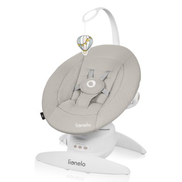 Lionelo - Lasten keinu melodialla IRIS 4xAA Beige Sand